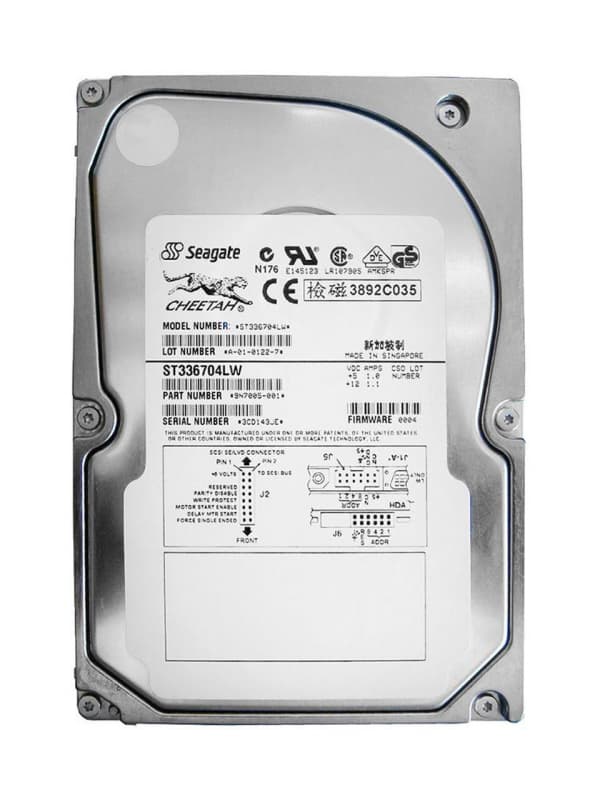 Жесткий диск Seagate 9N7005 36,7Gb  U160SCSI 3.5" HDD