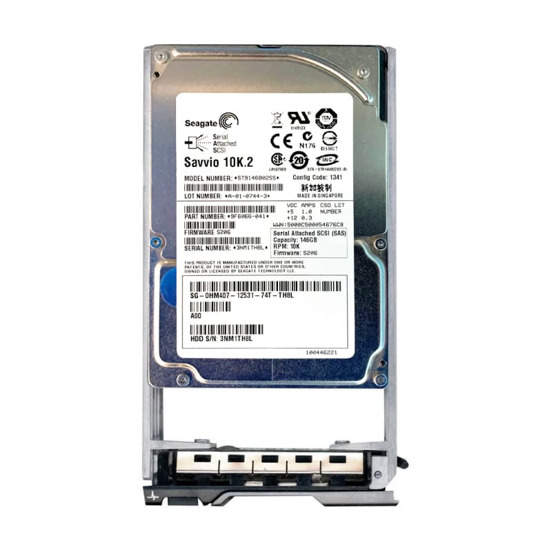 Жесткий диск Dell 9F6066‑041 146Gb SAS 2,5" HDD