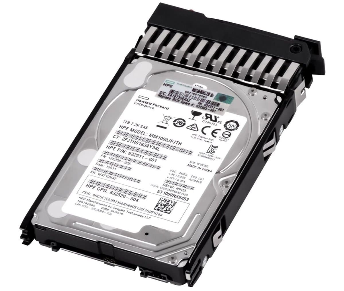 Жесткий диск HP 1Tb 7200 SAS 2.5" HDD MM1000JFJTH