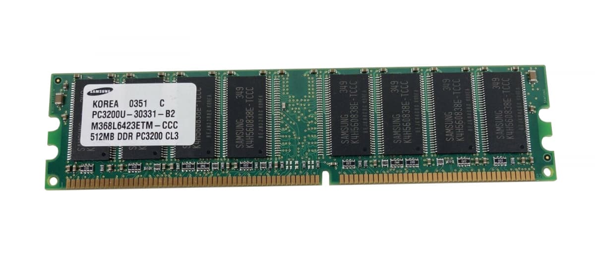 Оперативная память Samsung M368L6423ETM-CCC DDR 512MB