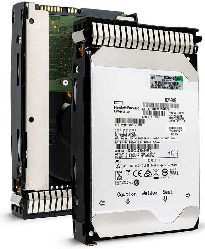 Жесткий диск HP 761477-B21 6Tb  SAS 3,5" HDD