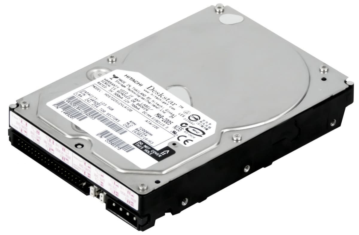 Жесткий диск Hitachi 14R9201 123,5Gb 7200 IDE 3.5" HDD