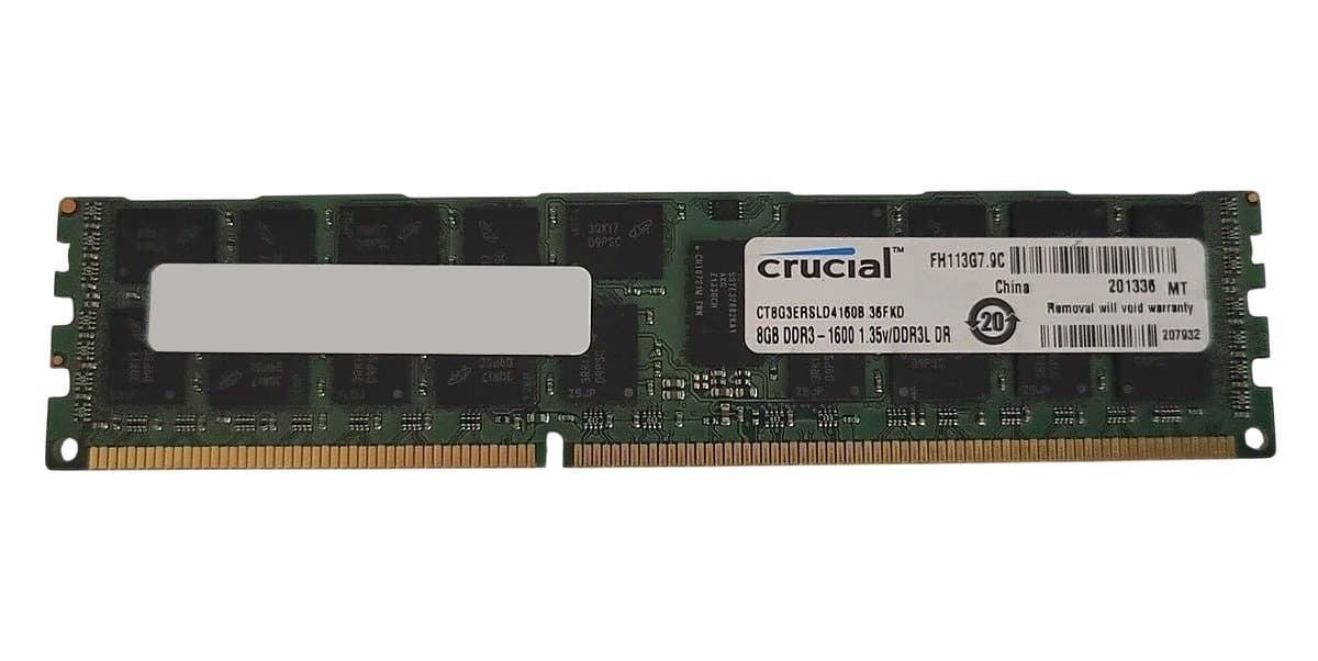 Оперативная память Crucial DDRIII 8Gb CT8G3ERSLD4160B.36FKD