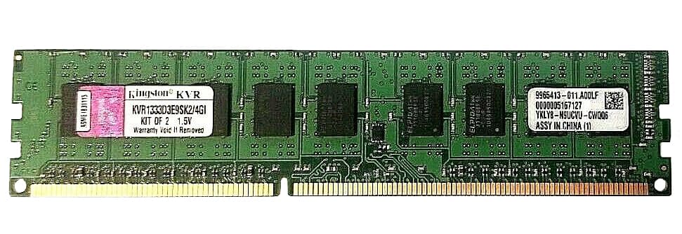 Оперативная память Kingston KVR1333D3E9SK2/4GI DDRIII 4Gb