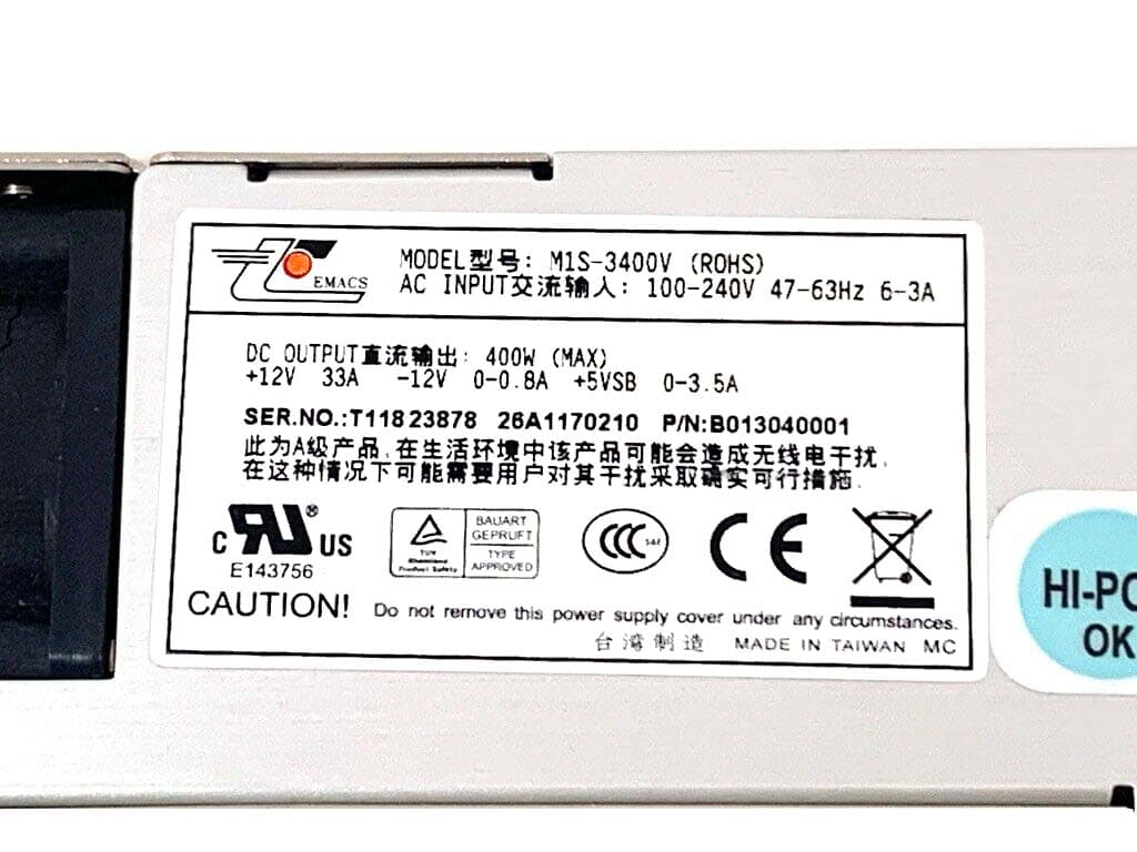 Блок питания Emacs 26A-12121144 400W