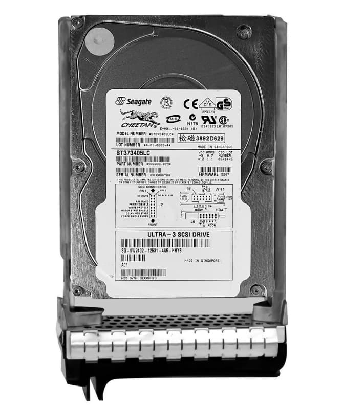 Жесткий диск Dell 0W2432 73Gb  U160SCSI 3.5" HDD