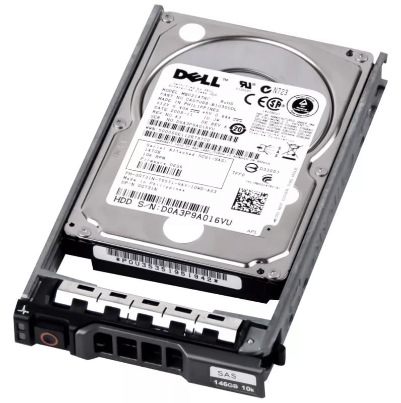Жесткий диск Dell 0G731N 146Gb  SAS 2,5" HDD