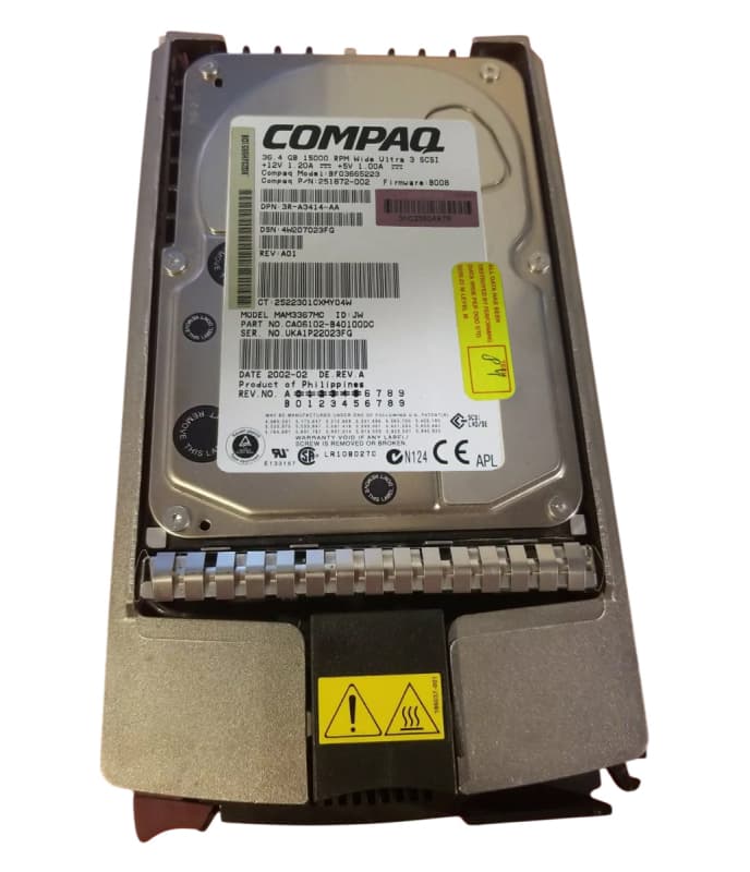 Жесткий диск HP 3R-A3414-AA 36,4Gb U160SCSI 3.5" HDD