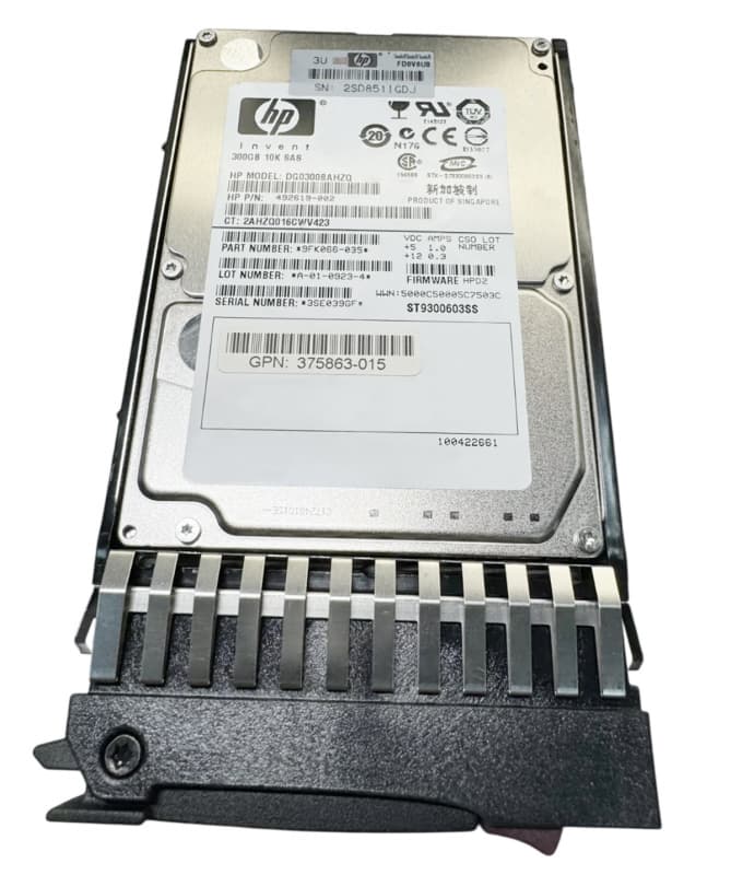 Жесткий диск HP 492620-B21 300Gb  SAS 2,5" HDD