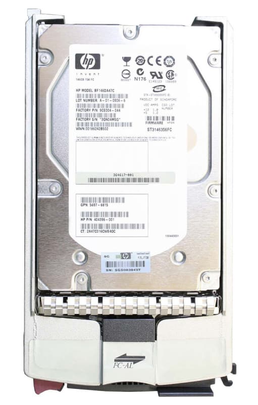 Жесткий диск HP 404396-001 146,8Gb  Fibre Channel 15000 3,5" HDD