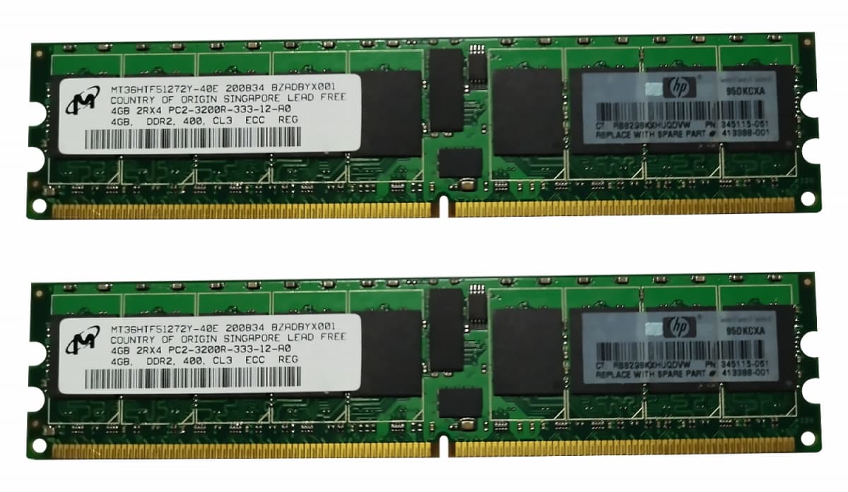 Оперативная память HP 343058-B21 DDRII 8Gb