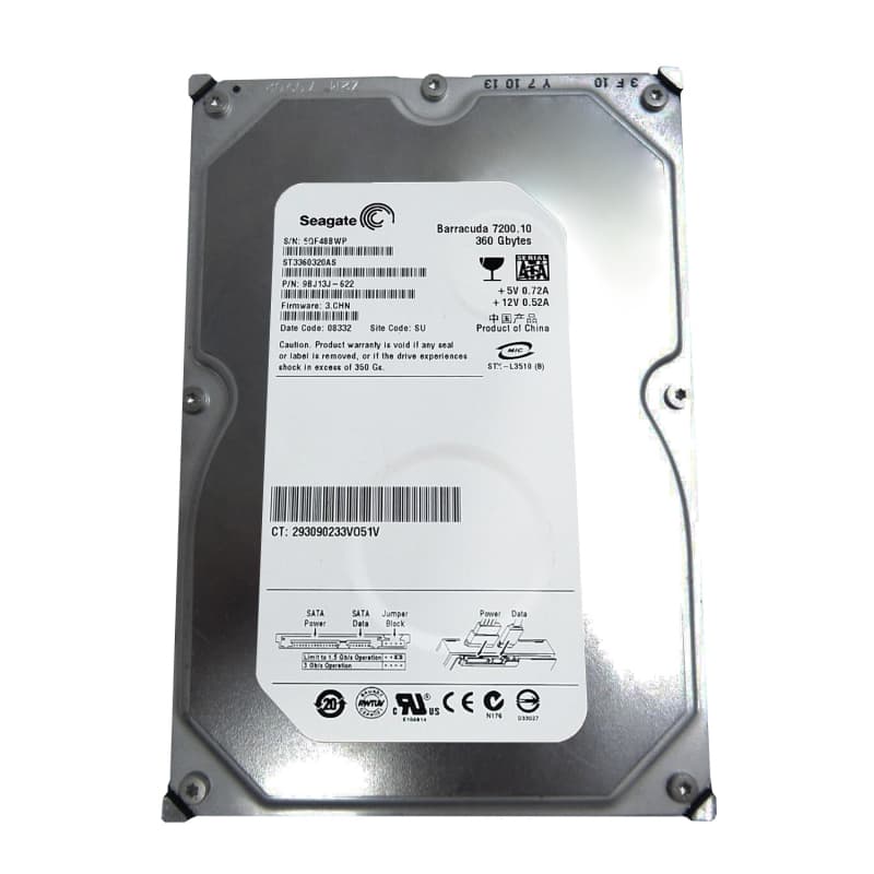 Жесткий Диск Seagate 9BJ13J 360Gb SATA 3,5" HDD