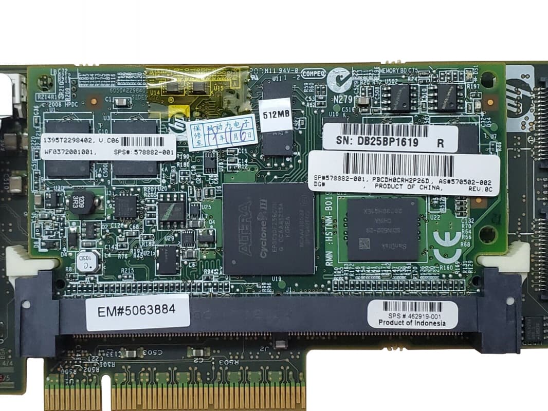 Контроллер HP 462919-001 PCI-E8x 512Mb