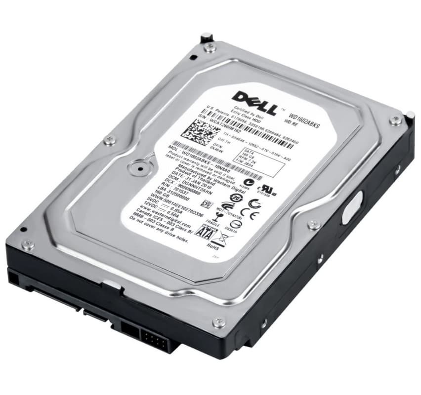 Жесткий диск Dell WD1602ABKS-18N8A0 160Gb  SATAII 3,5" HDD