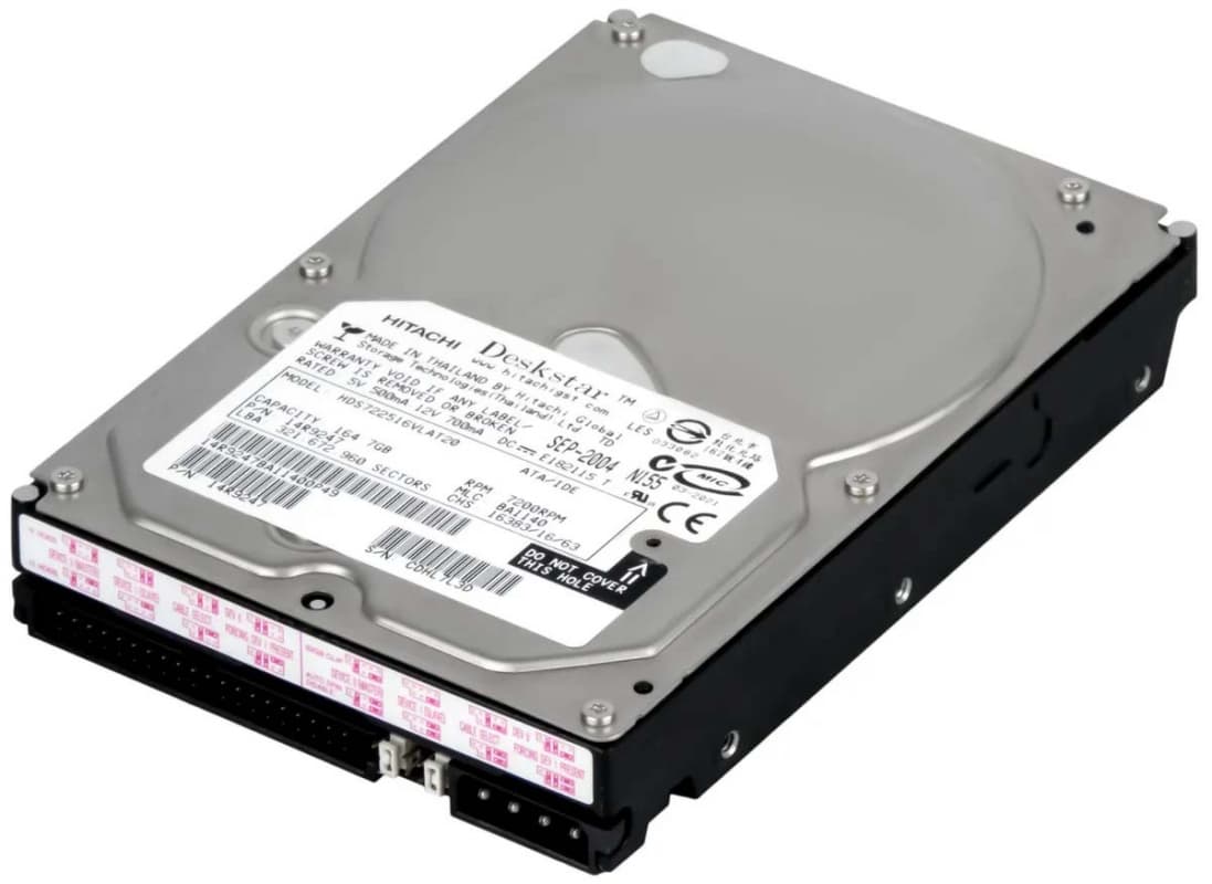 Жесткий диск Hitachi 14R9247 164,7Gb 7200 IDE 3.5" HDD
