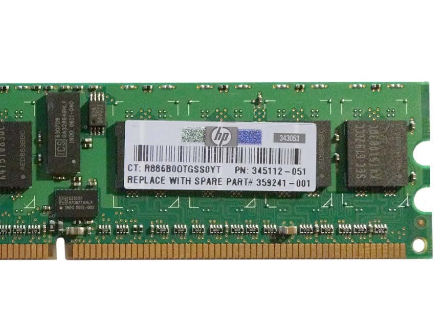 Оперативная память HP 359241-001 DDRII 512Mb