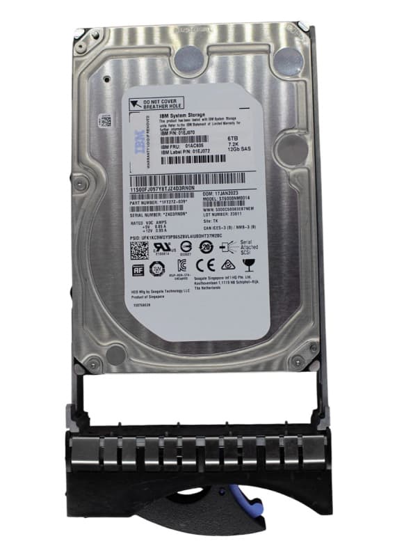 Жесткий диск IBM 01EJ070 6Tb 7200 SAS 3,5" HDD