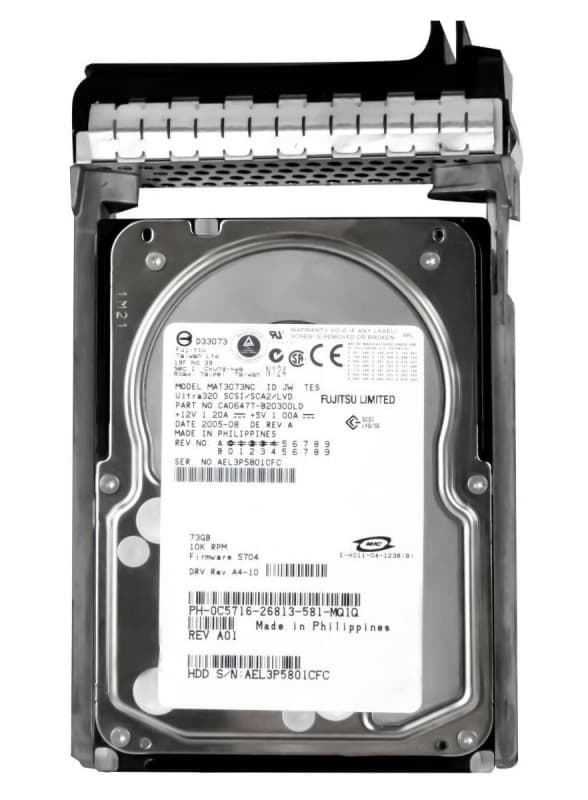 Жесткий диск Dell 0C5716 73Gb U320SCSI 3.5" HDD