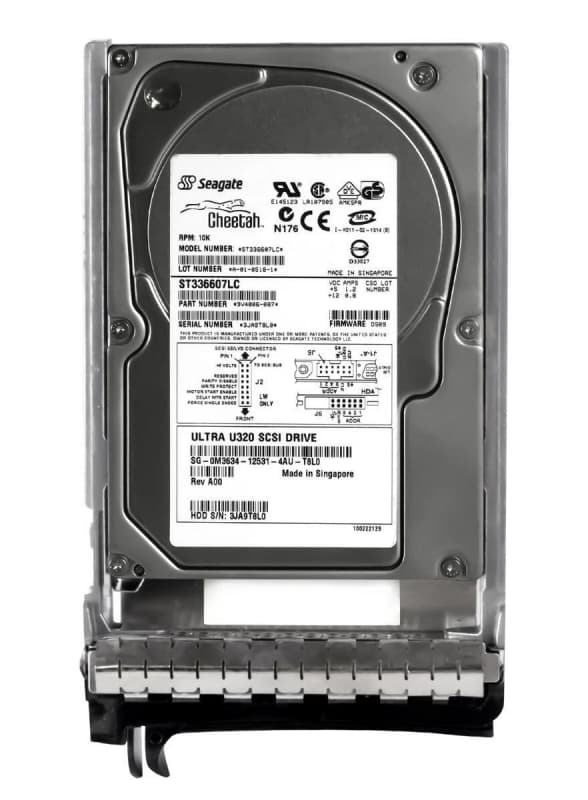 Жесткий диск Dell 0M3634 36,7Gb  U320SCSI 3.5" HDD