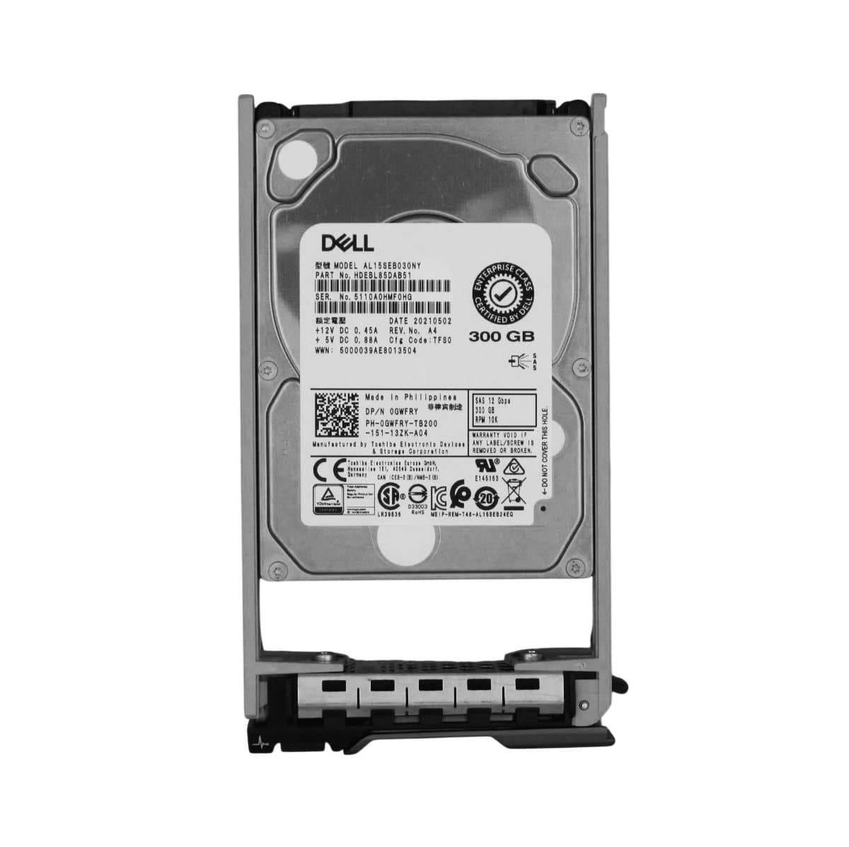 Жесткий диск Dell 300Gb 10000 SAS 2.5" HDD hdebl85dab51