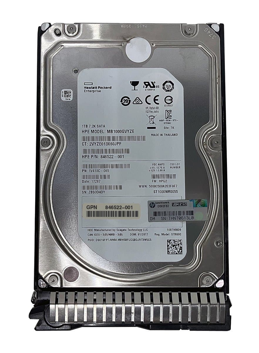 Жесткий диск HP 1Tb 7200 SATAIII 3.5" HDD