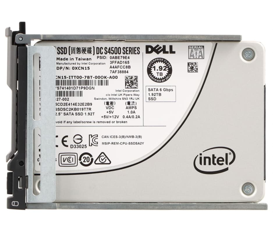 Жесткий диск Dell 0XCN15 1.92TB SATAIII 2,5" SSD