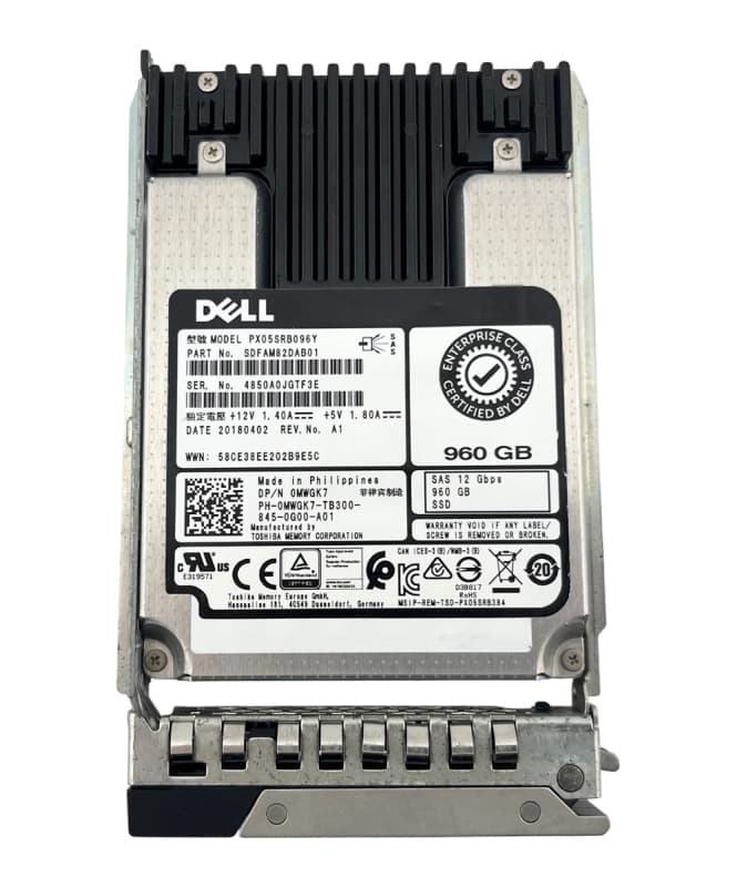Жесткий диск Dell SDFAM82DAB01 960Gb SAS 2,5" SSD