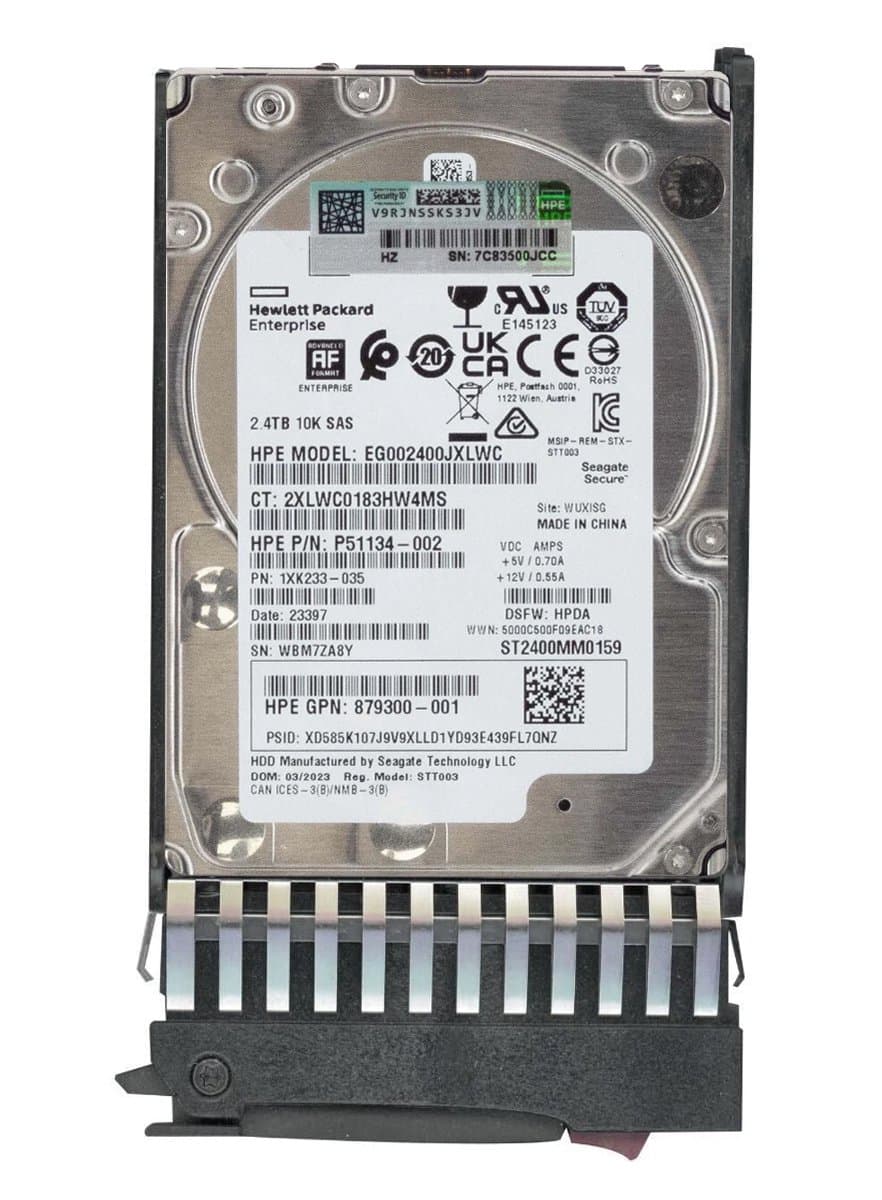 Жесткий диск HP 2,4Tb 10000 SAS 2.5" HDD P51134 - 002