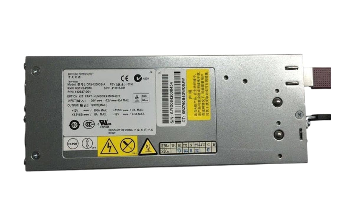Резервный Блок Питания HP 433634-B21 1200W