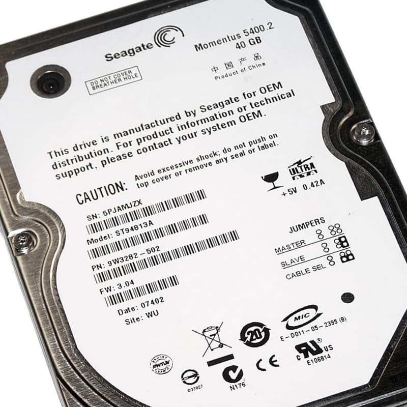 Жесткий диск Seagate ST94813A 40Gb 5400 IDE 2,5" HDD