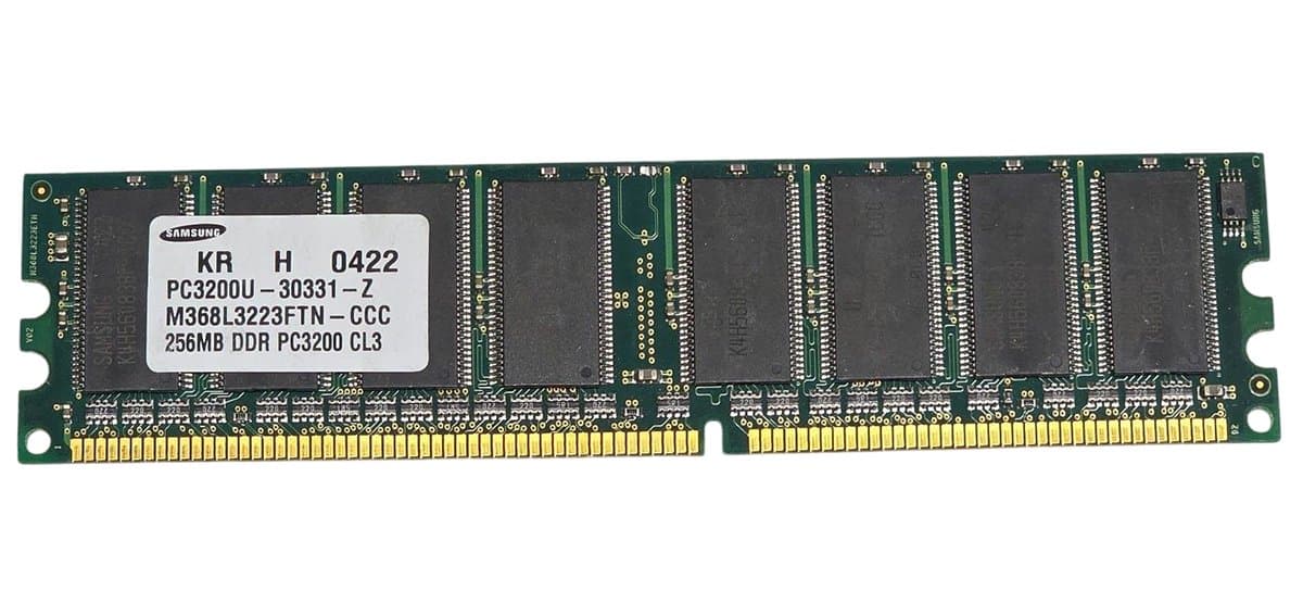 Оперативная память Samsung DDR 256Mb M368L3223FTN-CCC