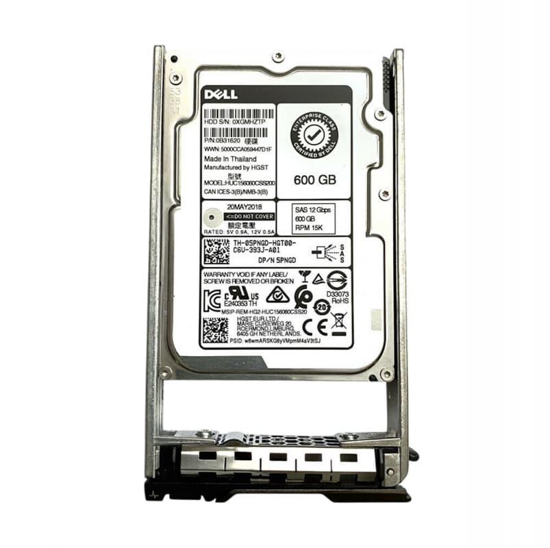 Жесткий диск Dell 400-AJRH 600Gb 15000 SAS 2,5" HDD