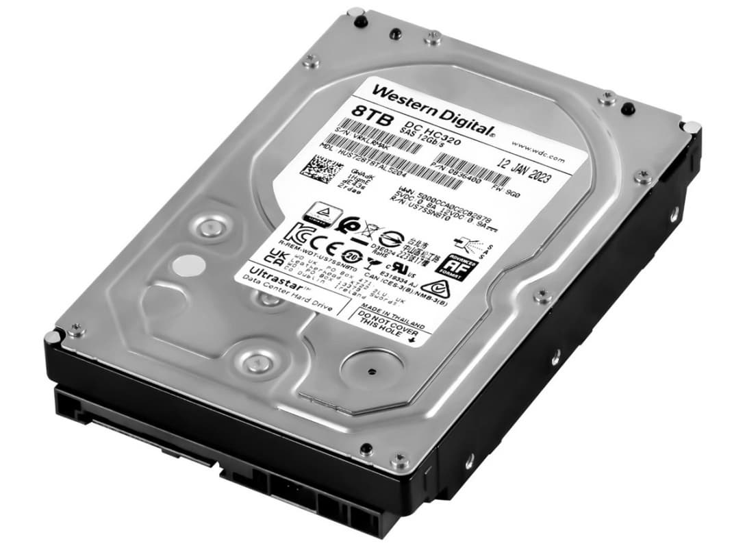 Жесткий диск Western Digital HUS728T8TAL5204 8Tb SAS 3,5" HDD