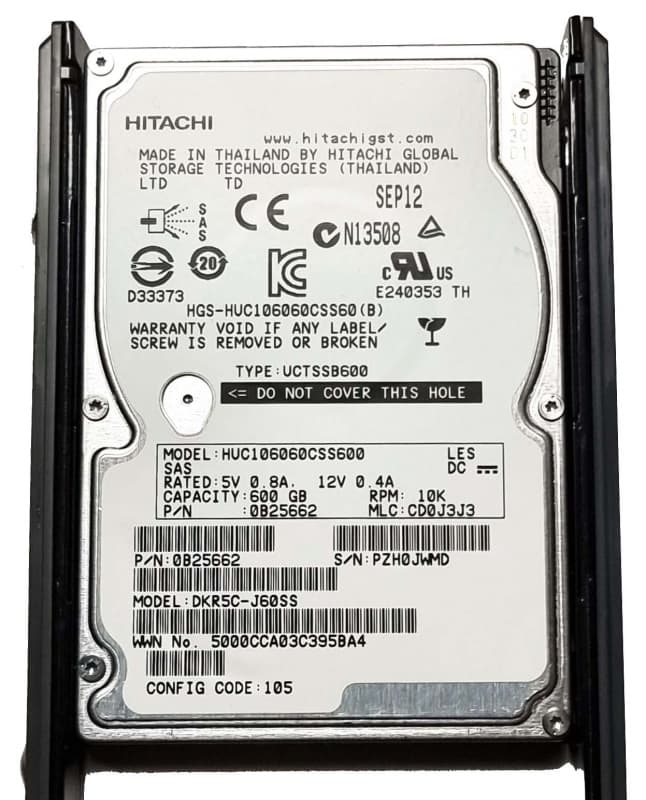 Жесткий диск Hitachi 5541892-A 600Gb 10000 SAS 2,5" HDD