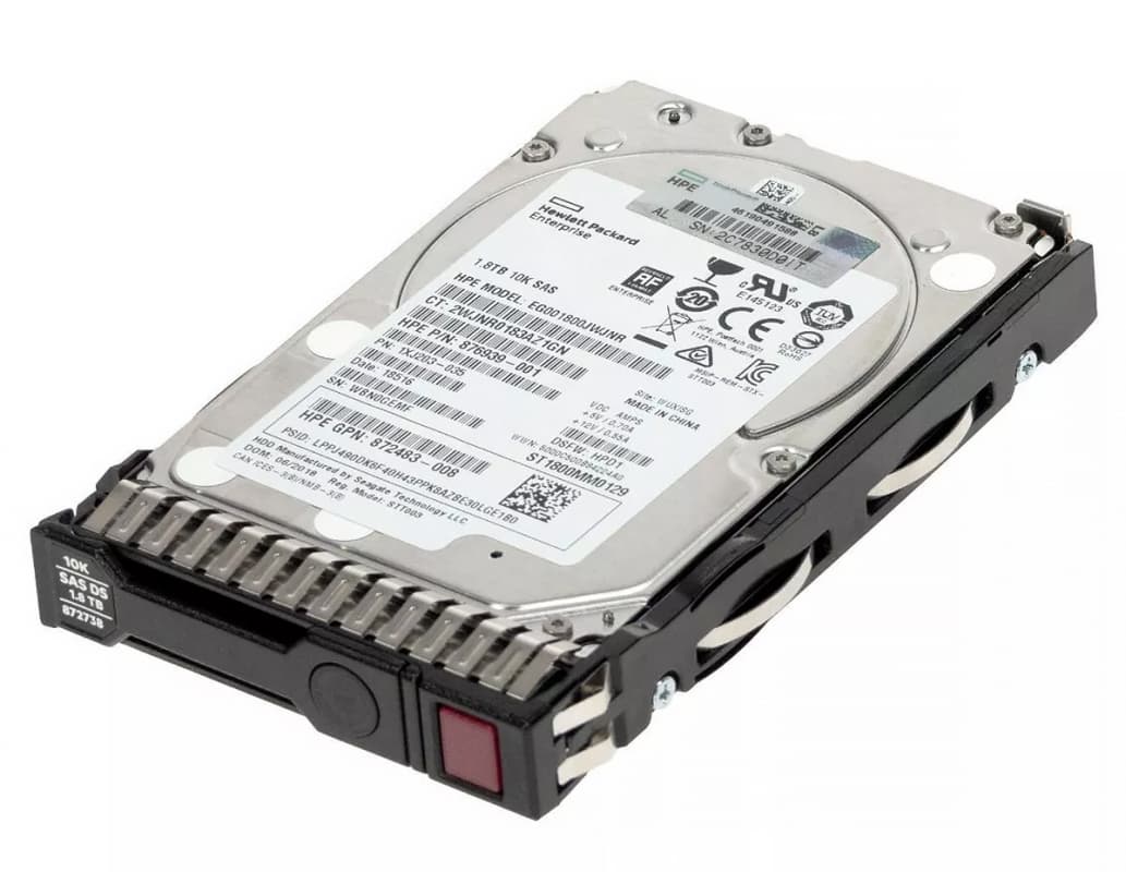 Жесткий диск HP EG001800JWJNR 1800Gb SAS 2,5" HDD