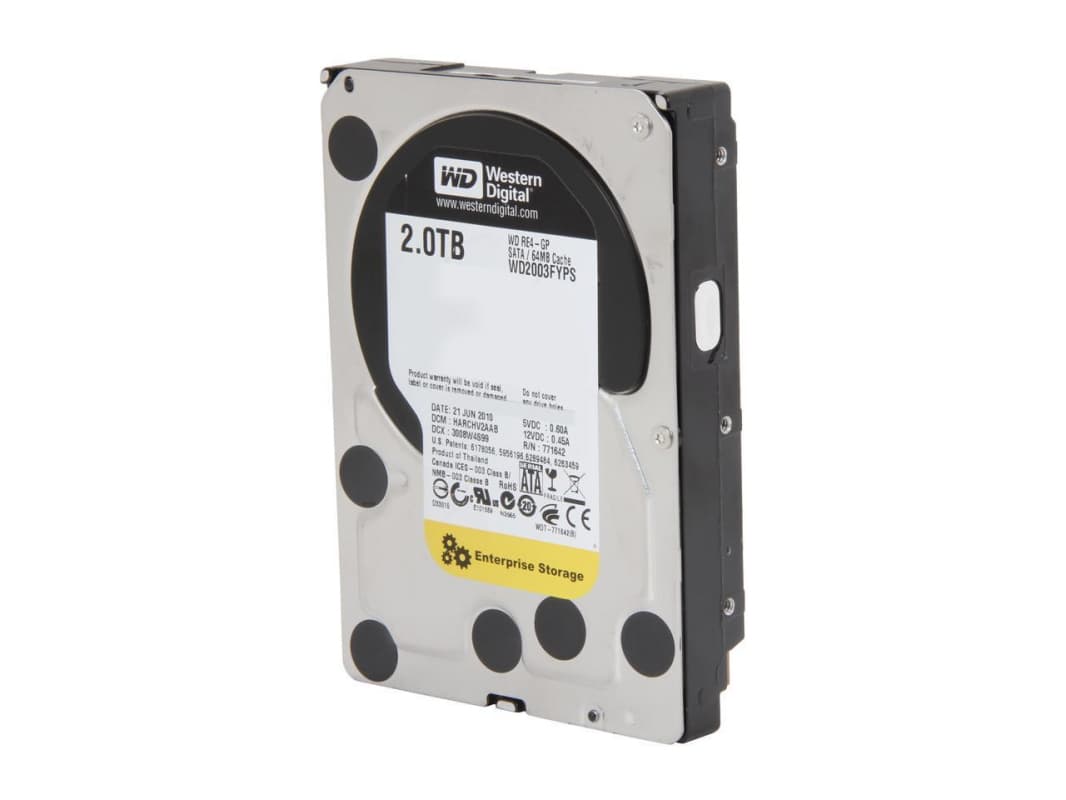 Жесткий диск Western Digital WD2003FYPS 2Tb  SATAII 3,5" HDD
