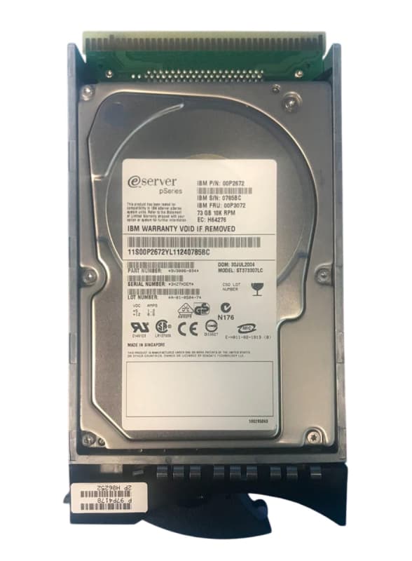 Жесткий диск IBM 00P3072 73Gb  U320SCSI 3.5" HDD