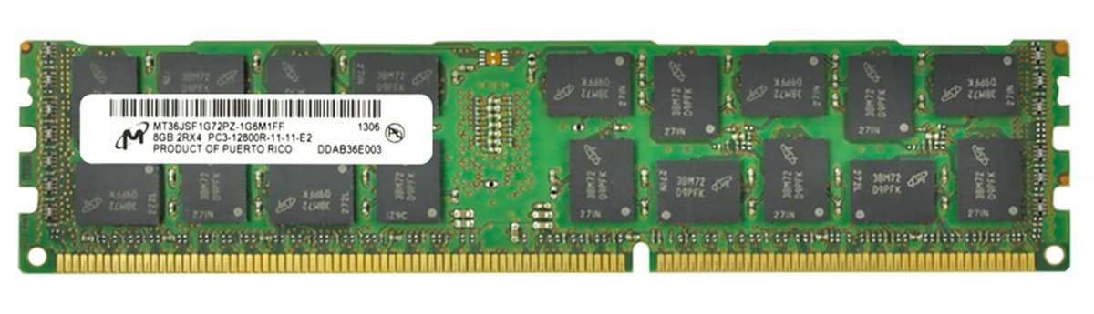 Оперативная память Micron MT36JSF1G72PZ-1G6M1FF DDRIII 8Gb