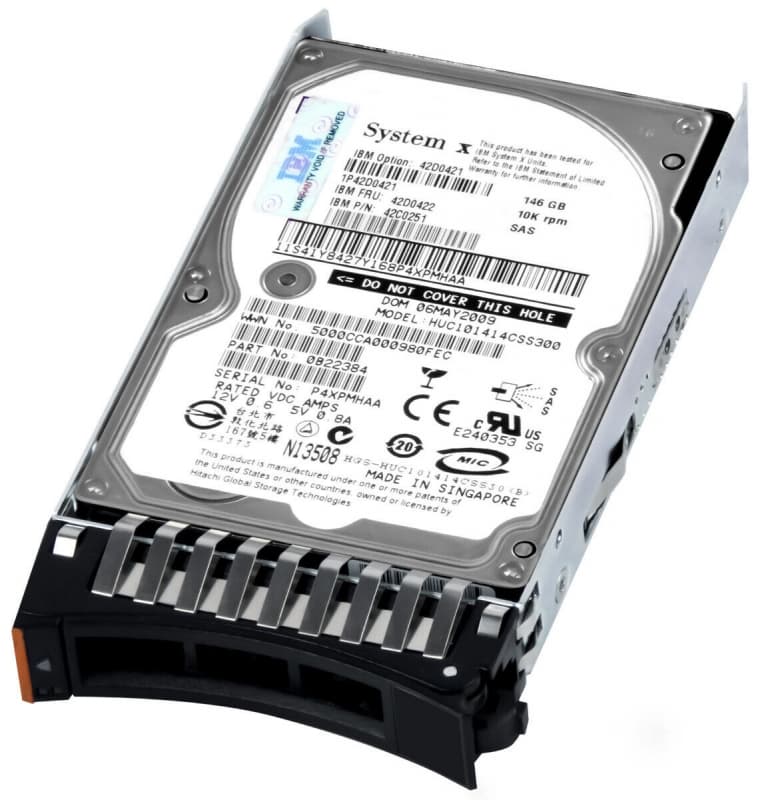 Жесткий диск IBM 42D0423 146Gb 10000 SAS 2,5" HDD