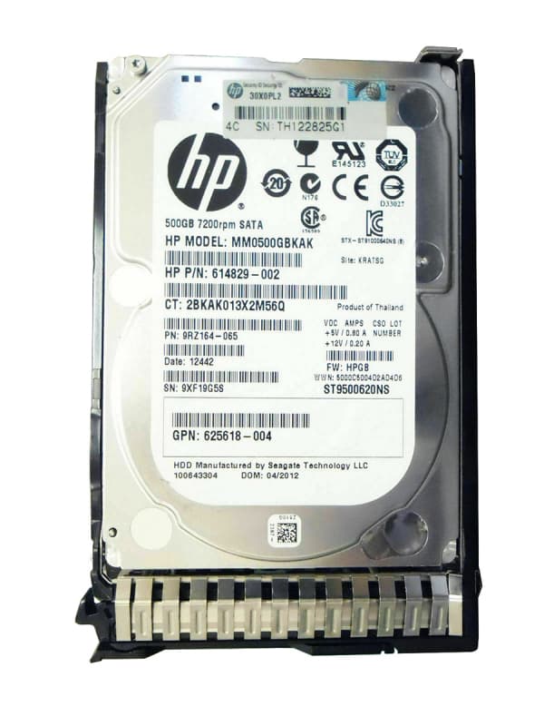 Жесткий диск HP MM0500GBKAK 500Gb  SATAIII 2,5" HDD