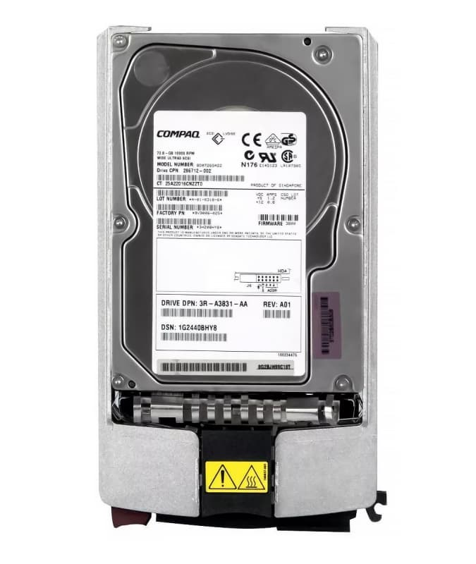 Жесткий диск HP 286712-002 72,8Gb U160SCSI 3.5" HDD