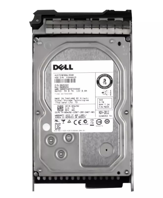 Жесткий диск Dell 0B26322 3Tb 7200 SAS 3,5" HDD
