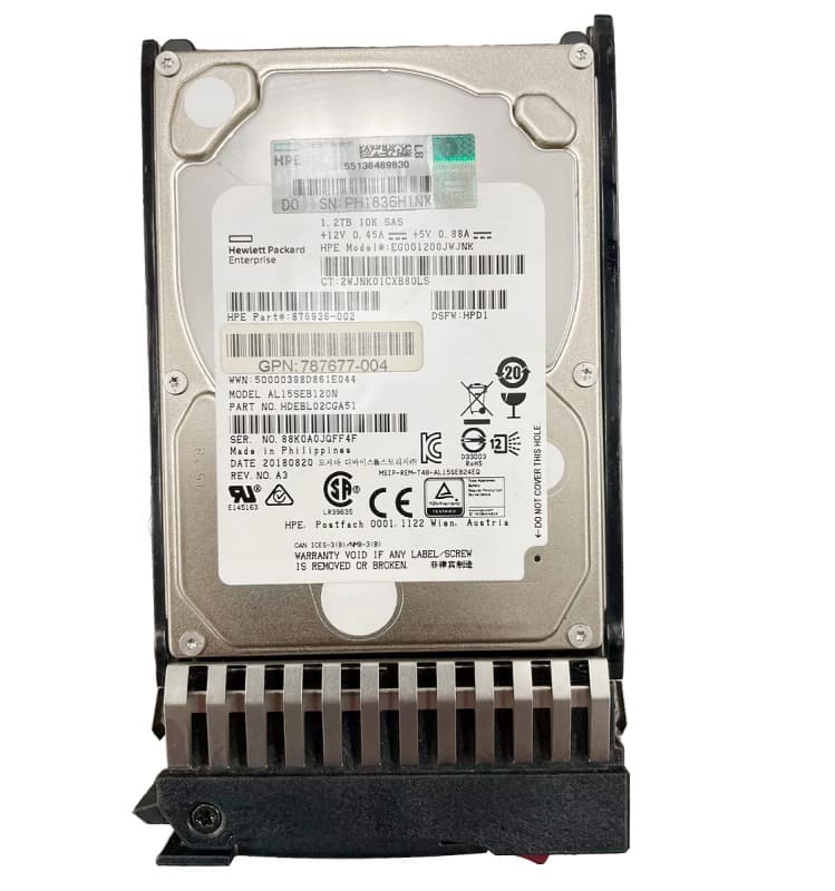 Жесткий диск HP J9F48A 1,2Tb MSA 10000 SAS 2,5" HDD