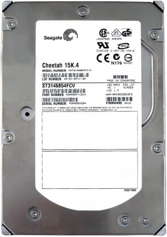 Жесткий диск Seagate 9X4007 146,8Gb  Fibre Channel  3,5" HDD