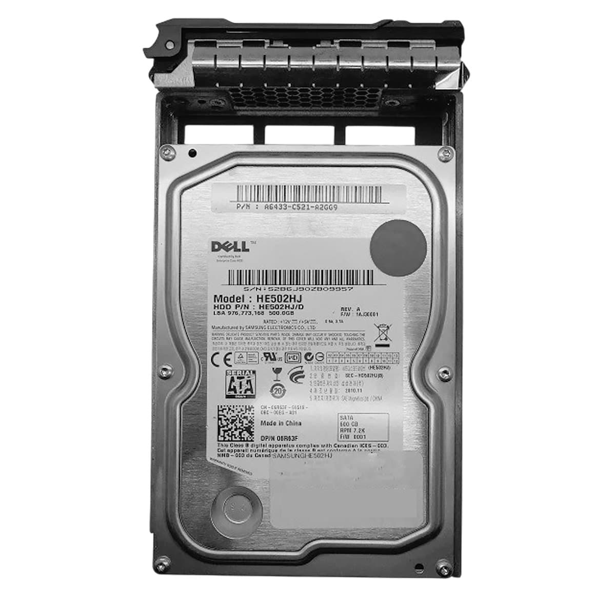 Жесткий диск  Dell 500Gb 7200 SATAII 3.5" HDD HE502HJ/D
