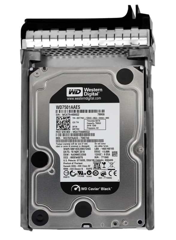 Жесткий диск Dell WD7501AAES-75W7A0 750Gb  SATAII 3.5" HDD