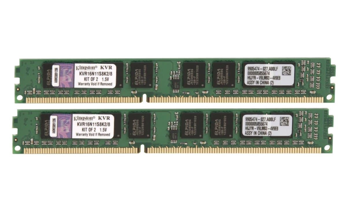 Оперативная память Kingston DDRIII 8Gb KVR16N11S8K2/8