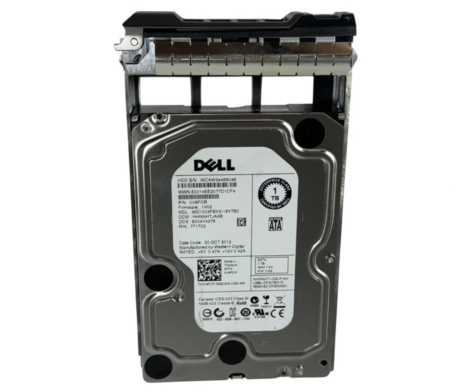 Жесткий диск Dell WD1003FBYX-18Y7B0 1Tb SATAII 3,5" HDD