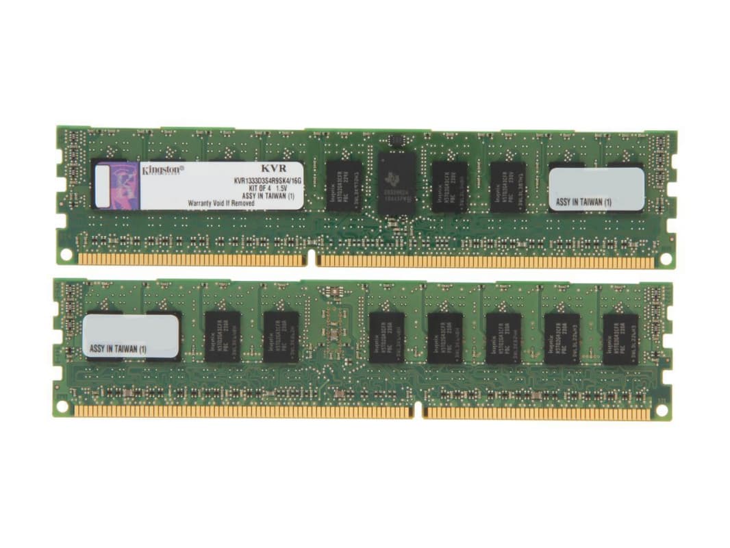 Оперативная память Kingston KVR1333D3S4R9SK4/16G DDRIII 16Gb