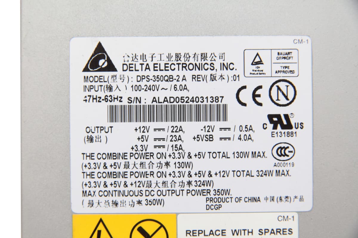 Блок Питания HP DPS-350QB-2 A 350Wt